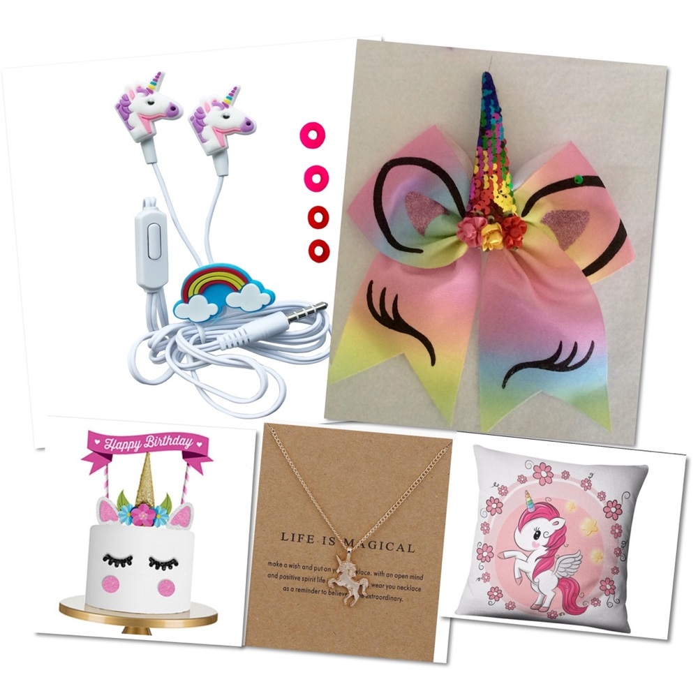 😍🎈🦄Unicorn 🦄 gift 🎁 box 5 pieces